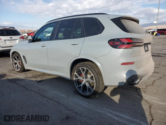2025 BMW X5 sDrive40i with VIN 5UX13EU09S9X71671, listed as a Copart auction lot 42515055 with 2,695 mi miles and Salvage Title. Bid and sale history available at carsss.com. Image 2.