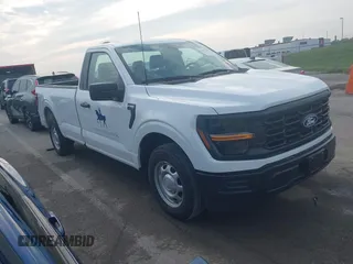2024 Ford F-150 XL с VIN 1FTMF1KP3RKF57535, выставлен на аукционе IAAI как лот 42477026 с пробегом 1 781 миль миль и . История ставок и продаж доступна на DreamBid. Изображение 1.
