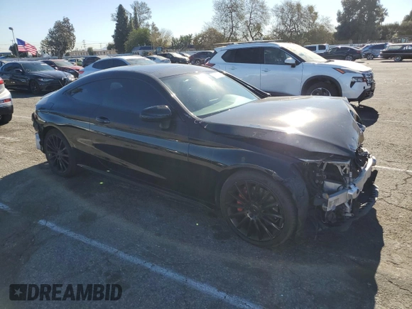 2018 Mercedes-Benz C 300 with VIN WDDWJ4JB3JF667681, listed as a Copart auction lot 88327665 with 50,526 mi miles and Salvage Title. Bid and sale history available at carsss.com. Image 4.