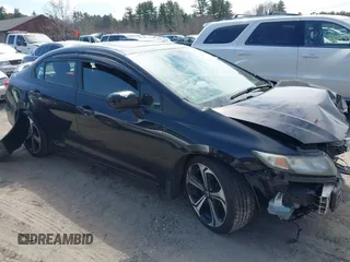 2015 Honda Civic Sedan Si with VIN 2HGFB6E5XFH701937, listed as a IAAI auction lot 42002072 with 106,950 mi miles. Bid and sale history available at carsss.com. Image 14.