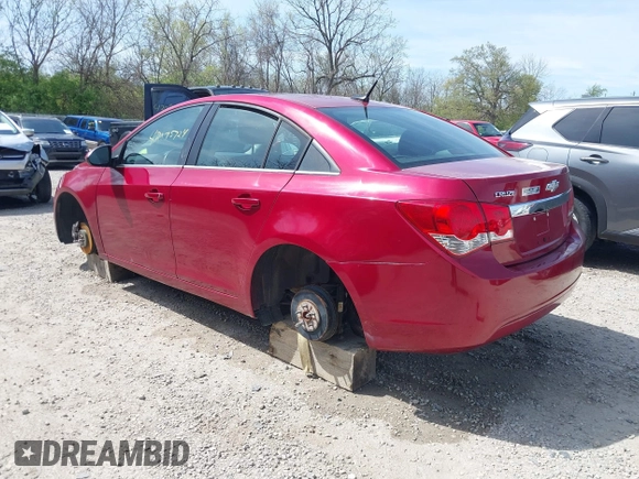 2014 Chevrolet Cruze 1LT with VIN 1G1PC5SB0E7440115, listed as a IAAI auction lot 42075724 with 115,813 mi miles and . Bid and sale history available at DreamBid. Image 3.
