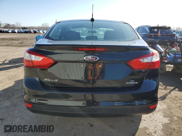 2013 Ford Focus SE with VIN 1FADP3F2XDL298798, listed as a Copart auction lot 49916695 with 194,853 mi miles and Salvage Title. Bid and sale history available at carsss.com. Image 6.