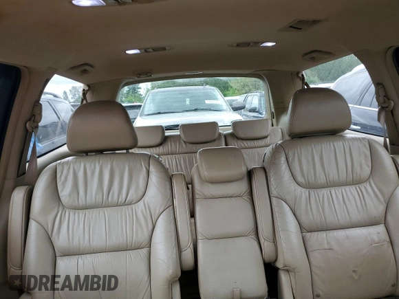 2005 Honda Odyssey EX-L z VIN 5FNRL38735B043791, wystawiony jako Copart lot #55844725 z przebiegiem 172 648 mil mil oraz Szkoda całkowita • Salvage title. Historia ofert i sprzedaży dostępna na DreamBid. Obrazek 10.
