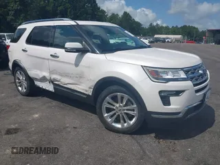 2019 Ford Explorer Limited z VIN 1FM5K7FH9KGB51608, wystawiony jako IAAI lot #42658075 z przebiegiem 91 593 mil mil oraz . Historia ofert i sprzedaży dostępna na DreamBid. Obrazek 1.