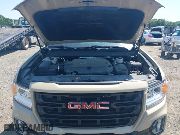 2022 GMC Canyon 4WD Elevation с VIN 1GTG6CEN7N1255314, выставлен на аукционе IAAI как лот 42318599 с пробегом 59 108 миль миль и . История ставок и продаж доступна на DreamBid. Изображение 10.