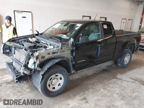 2018 Chevrolet Colorado 2WD Work Truck with VIN 1GCHSBEA8J1325520, listed as a IAAI auction lot 42254591 with 204,884 mi miles and . Bid and sale history available at DreamBid. Image 18.
