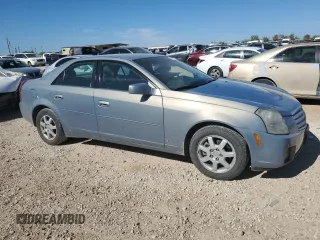 2007 Cadillac CTS with VIN 1G6DP577070161443, listed as a Copart auction lot 81595664 with 129,464 mi miles and Salvage Title. Bid and sale history available at carsss.com. Image 4.