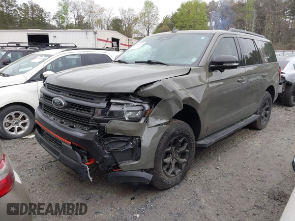 2024 Ford Expedition Timberline с VIN 1FMJU1RG6REA91947, выставлен на аукционе IAAI как лот 41909733 с пробегом 22 969 миль миль и . История ставок и продаж доступна на DreamBid. Изображение 17.