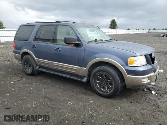 2003 Ford Expedition Eddie Bauer with VIN 1FMFU18L73LA04922, listed as a Copart auction lot 57524475 with 313,086 mi miles and Salvage title. Bid and sale history available at DreamBid. Image 4.