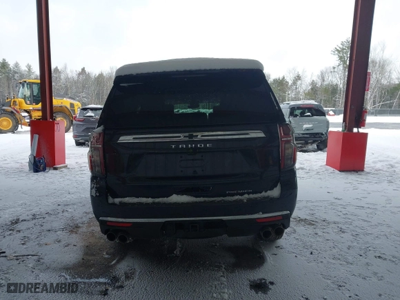 2023 Chevrolet Tahoe Premier with VIN 1GNSKSKL6PR545302, listed as a IAAI auction lot 41017179 with 16,877 mi miles. Bid and sale history available at carsss.com. Image 17.