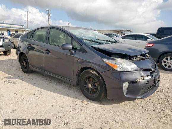 2015 Toyota Prius Four с VIN JTDKN3DU8F0470259, выставлен на аукционе Copart как лот 60798065 с пробегом Не указан миль и Списание • Salvage title. История ставок и продаж доступна на DreamBid. Изображение 4.