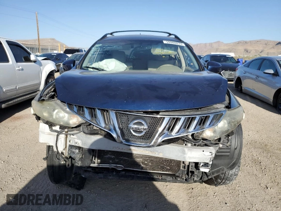2010 Nissan Murano S with VIN JN8AZ1MU3AW009422, listed as a Copart auction lot 59988074 with 0 mi miles and Salvage Title. Bid and sale history available at carsss.com. Image 9.
