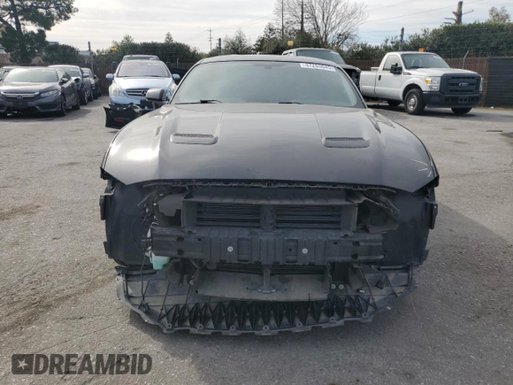 2019 Ford Mustang GT with VIN 1FA6P8CF1K5118865, listed as a Copart auction lot 47283645 with 41,916 mi miles and Salvage Title. Bid and sale history available at carsss.com. Image 5.