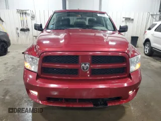 2012 Ram 1500 Express with VIN 1C6RD7KT1CS196557, listed as a Copart auction lot 53502005 with 140,869 mi miles and Salvage title. Bid and sale history available at DreamBid. Image 5.