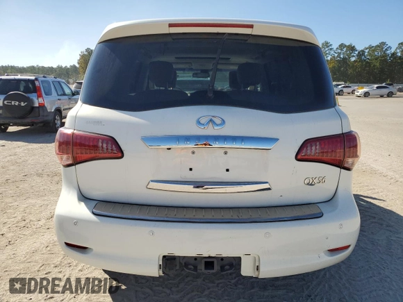 2013 Infiniti QX56 with VIN JN8AZ2NE4D9060802, listed as a Copart auction lot 77322804 with 195,130 mi miles and Clean Title. Bid and sale history available at carsss.com. Image 6.