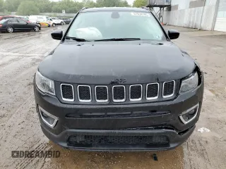 2021 Jeep Compass Altitude with VIN 3C4NJDBB7MT517572, listed as a Copart auction lot 57834785 with 23,523 mi miles and Non repairable. Bid and sale history available at DreamBid. Image 5.