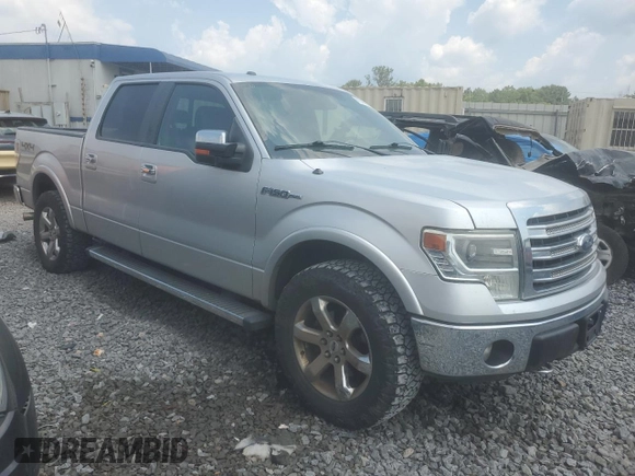 2014 Ford F-150 XL with VIN 1FTFW1EF5EFB06251, listed as a Copart auction lot 61985595 with 237,004 mi miles and Salvage title. Bid and sale history available at DreamBid. Image 4.