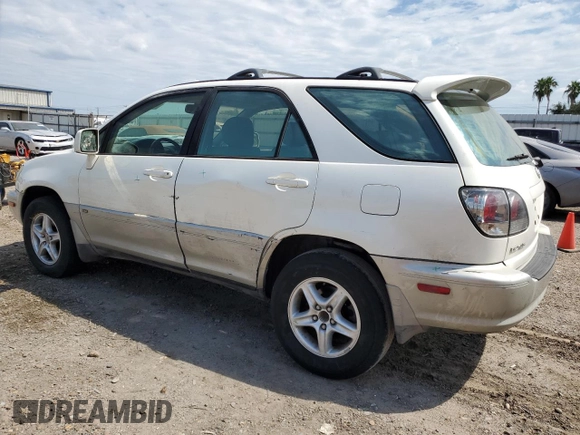 2002 Lexus RX 300 with VIN JTJGF10U620126434, listed as a Copart auction lot 74111264 with 213,859 mi miles and Salvage Title. Bid and sale history available at carsss.com. Image 2.