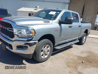 2024 Ram 2500 Big Horn with VIN 3C6UR5DL5RG100751, listed as a IAAI auction lot 42581273 with 15,353 mi miles and . Bid and sale history available at DreamBid. Image 2.