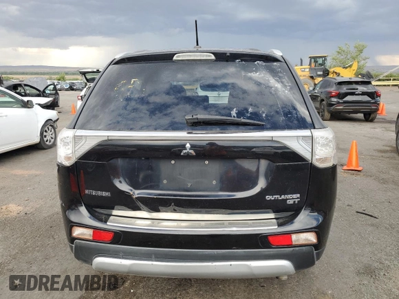 2015 Mitsubishi Outlander GT with VIN JA4JZ4AX9FZ014362, listed as a Copart auction lot 65437235 with 164,605 mi miles and Clean title. Bid and sale history available at DreamBid. Image 6.