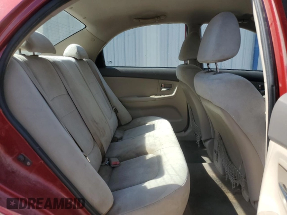 2008 Kia Spectra EX with VIN KNAFE122685509781, listed as a Copart auction lot 60413084 with 73,808 mi miles and Clean Title. Bid and sale history available at carsss.com. Image 10.