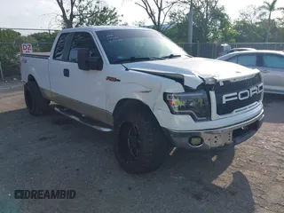 2009 Ford F-150 XLT with VIN 1FTRX12V09KB40570, listed as a IAAI auction lot 42300754 with 143,063 mi miles and . Bid and sale history available at DreamBid. Image 1.