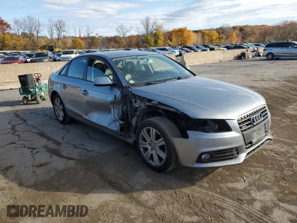 2011 Audi A4 Premium with VIN WAUBFAFL8BA100047, listed as a Copart auction lot 76942534 with 100,120 mi miles and Salvage Title. Bid and sale history available at carsss.com. Image 4.