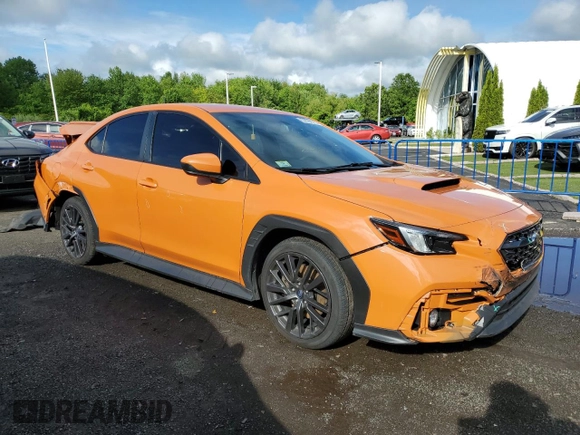 2022 Subaru WRX Premium z VIN JF1VBAF65N9013756, wystawiony jako Copart lot #57684015 z przebiegiem 33 464 mil mil oraz Szkoda całkowita • Salvage title. Historia ofert i sprzedaży dostępna na DreamBid. Obrazek 4.