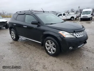 2006 Nissan Murano SL with VIN JN8AZ08W56W545849, listed as a Copart auction lot 43561595 with 0 mi miles and Salvage Title. Bid and sale history available at carsss.com. Image 4.