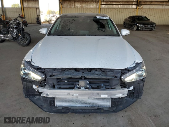 2020 Genesis G70 3.3T Advanced with VIN KMTG74LEXLU059726, listed as a Copart auction lot 83099384 with 45,763 mi miles and Salvage Title. Bid and sale history available at carsss.com. Image 5.