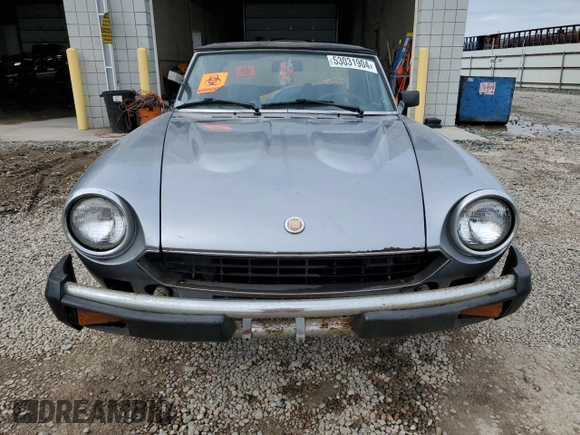 1980 FIAT 124 Spider z VIN 124CS000167543, wystawiony jako Copart lot #53031904 z przebiegiem 60 115 mil mil oraz Nie do naprawy • Non repairable. Historia ofert i sprzedaży dostępna na DreamBid. Obrazek 5.
