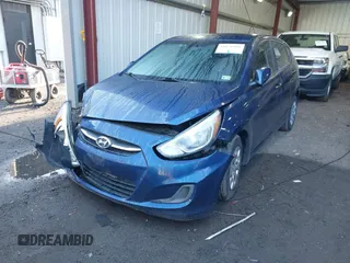 2015 Hyundai Accent GS with VIN KMHCT5AE6FU209512, listed as a IAAI auction lot 41876988 with 111,378 mi miles. Bid and sale history available at carsss.com. Image 17.