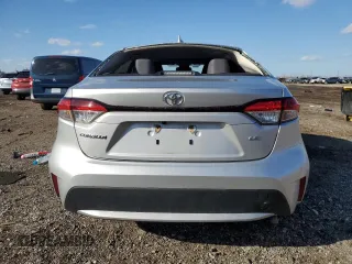 2020 Toyota Corolla LE with VIN JTDHPRAEXLJ027105, listed as a Copart auction lot 50351265 with 93,251 mi miles and Salvage Title. Bid and sale history available at carsss.com. Image 6.