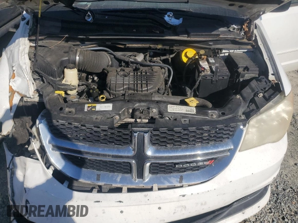 2014 Dodge Grand Caravan SE with VIN 2C4RDGBGXER244637, listed as a Copart auction lot 47122995 with 322,508 mi miles and Salvage Title. Bid and sale history available at DreamBid. Image 12.