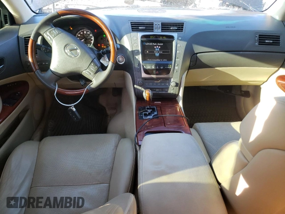 2007 Lexus GS 350 with VIN JTHCE96S970003337, listed as a Copart auction lot 75714064 with 143,235 mi miles and Clean Title. Bid and sale history available at DreamBid. Image 8.