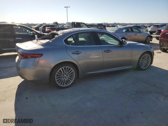 2017 Alfa Romeo Giulia Ti with VIN ZARFAECN3H7556176, listed as a Copart auction lot 48371125 with 47,520 mi miles and Salvage Title. Bid and sale history available at carsss.com. Image 3.