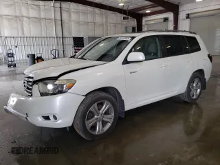2008 Toyota Highlander Sport with VIN JTEES43A782046061, listed as a Copart auction lot 60987055 with 199,962 mi miles and Salvage title. Bid and sale history available at DreamBid. Image 1.