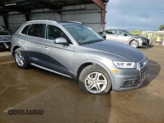 2018 Audi Q5 Premium Plus with VIN WA1BNAFY7J2227246, listed as a Copart auction lot 51261745 with 35,376 mi miles and Salvage Title. Bid and sale history available at carsss.com. Image 4.