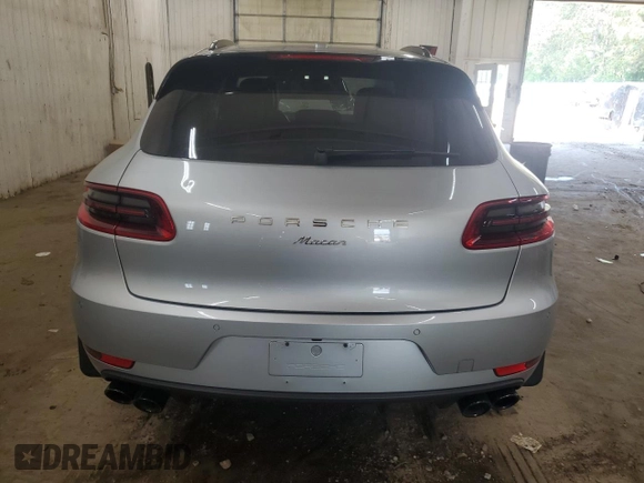 2017 Porsche Macan with VIN WP1AA2A5XHLB83939, listed as a Copart auction lot 58492535 with 26,673 mi miles and Salvage title. Bid and sale history available at DreamBid. Image 6.