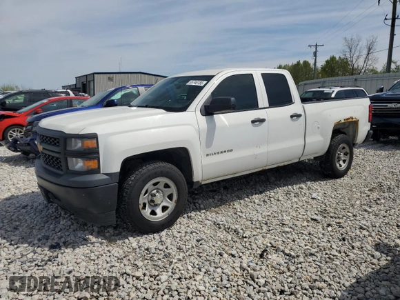 2015 Chevrolet Silverado 1500 LS with VIN 1GCRCPEH4FZ168699, listed as a Copart auction lot 55746185 with 184,605 mi miles and Clean Title. Bid and sale history available at DreamBid. Image 1.