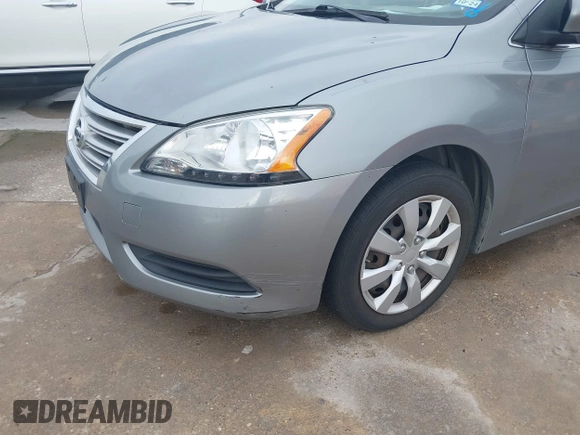 2014 Nissan Sentra S with VIN 3N1AB7AP5EL691056, listed as a IAAI auction lot 42118991 with 129,023 mi miles and . Bid and sale history available at DreamBid. Image 6.