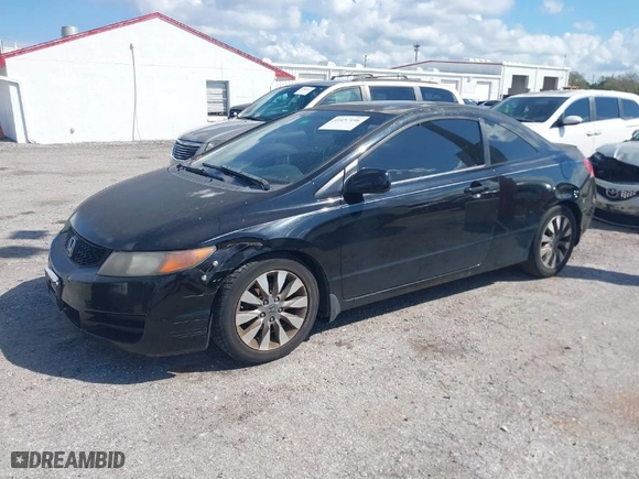 2009 Honda Civic Cpe EX with VIN 2HGFG11849H511687, listed as a IAAI auction lot 41657196 with 127,583 mi miles. Bid and sale history available at carsss.com. Image 2.