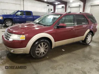2008 Ford Taurus X Eddie Bauer z VIN 1FMDK07W18GA25039, wystawiony jako Copart lot #52722425 z przebiegiem 213 898 mil mil oraz Czysty tytuł • Clean title. Historia ofert i sprzedaży dostępna na DreamBid. Obrazek 1.