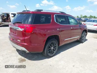 2017 GMC Acadia Denali with VIN 1GKKNPLS3HZ199573, listed as a IAAI auction lot 42092475 with 117,424 mi miles. Bid and sale history available at carsss.com. Image 4.