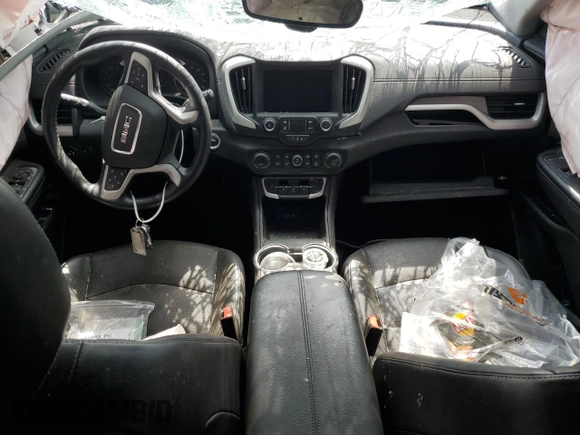 2024 GMC Terrain SLT with VIN 3GKALPEG3RL195168, listed as a Copart auction lot 60754785 with 41,177 mi miles and Salvage title. Bid and sale history available at DreamBid. Image 8.