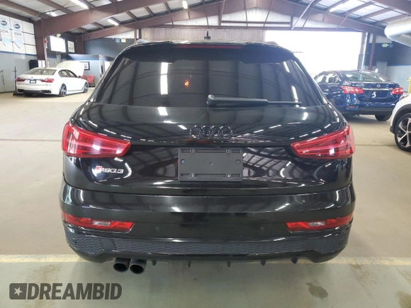 2018 Audi Q3 Premium Plus with VIN WA1JCCFS0JR033688, listed as a Copart auction lot 61352955 with 176,395 mi miles and Clean title. Bid and sale history available at DreamBid. Image 6.