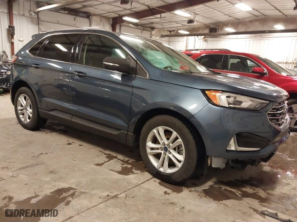 2019 Ford Edge SEL with VIN 2FMPK4J9XKBB35402, listed as a IAAI auction lot 41209204 with NaN miles. Bid and sale history available at carsss.com. Image 1.