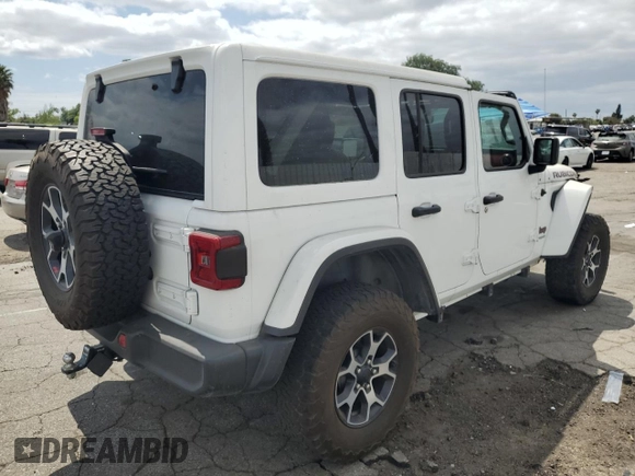 2020 Jeep Wrangler Unlimited Rubicon с VIN 1C4HJXFN7LW126286, выставлен на аукционе Copart как лот 50205125 с пробегом Не указан миль и Списание • Salvage title. История ставок и продаж доступна на DreamBid. Изображение 3.