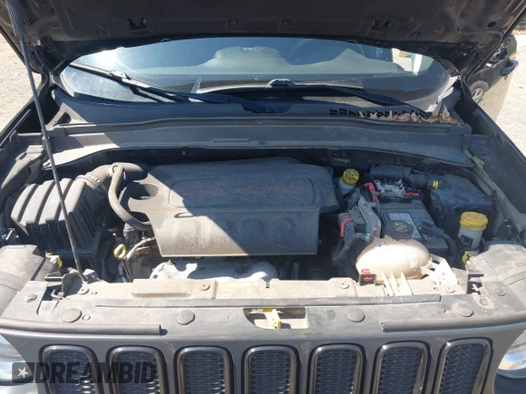 2018 Jeep Renegade Upland with VIN ZACCJBAB1JPH59225, listed as a IAAI auction lot 42051313 with 94,398 mi miles and . Bid and sale history available at DreamBid. Image 10.