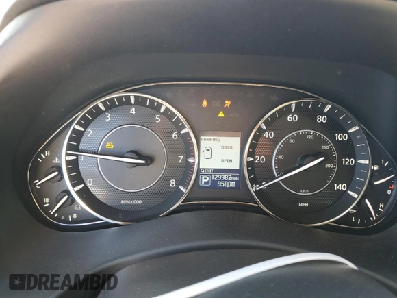 2020 Nissan Armada Platinum with VIN JN8AY2NF0L9360461, listed as a Copart auction lot 81579324 with 129,982 mi miles and Salvage Title. Bid and sale history available at carsss.com. Image 9.